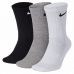 MEIA NIKE EVERYDAY CUSH CREW COM 3 PARES