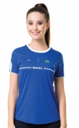 CAMISETA ELITE BRASIL TEMATICO - FEMININA