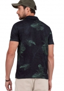 CAMISETA HANGAR POLO PENTEADA TROPICAL - MASCULINA