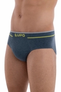 CUECA LUPO SLIP FIO TEXTURIZADO