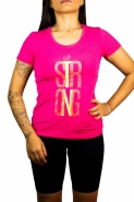 CAMISETA OBBIA STRONG COM SILK - FEMININA