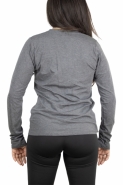 CAMISETA NATURAL ISLAND MANGA LONGA VISCOSE - FEMININA