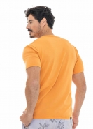 CAMISETA YACHT ALGODAO COM BORDADO - MASCULINA