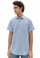 CAMISA HANGAR33 MANGA CURTA COMFORT TELA MODERATE - MASCULINA