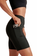 BERMUDA LUPO RUN POCKET - FEMININA